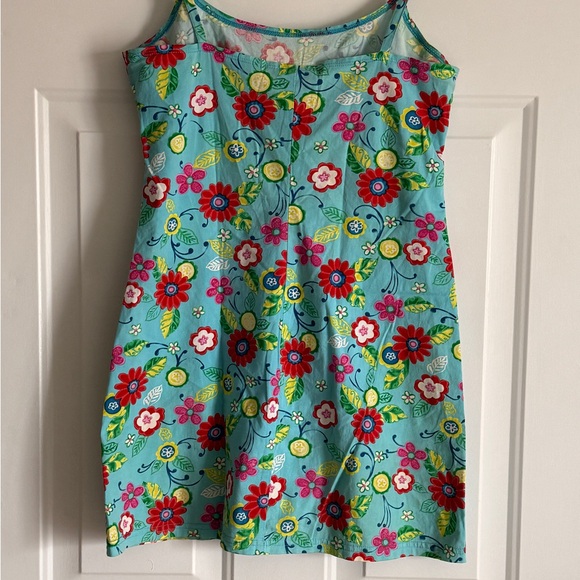 Floral Blue Sundress kids size‎ 7 - Picture 4 of 5